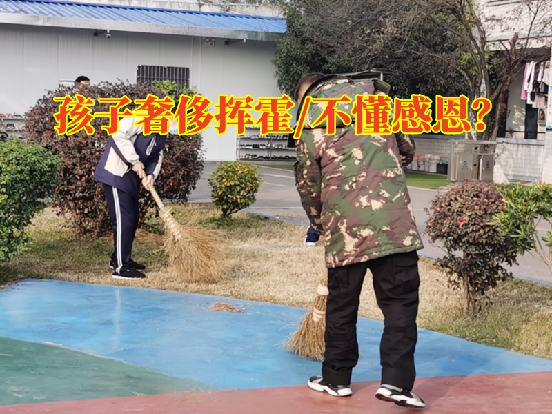 正規(guī)不良行為糾正學校建議這樣對待孩子奢侈揮霍問題